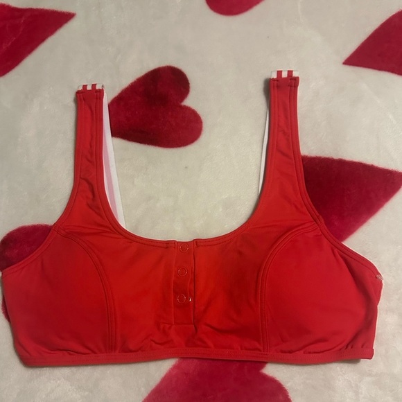 SEAFOLLY Tank Bikini Top in Chilli Red NWOT - Picture 14 of 14